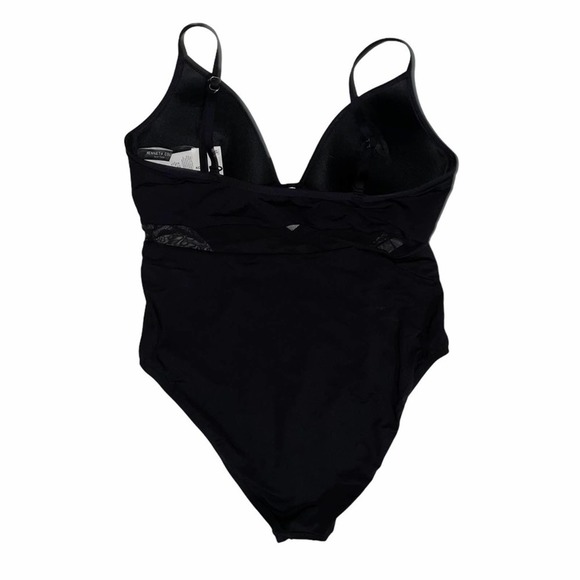 Kenneth Cole Sexy Push Up One Piece Swimsuit In Black - Picture 7 of 8